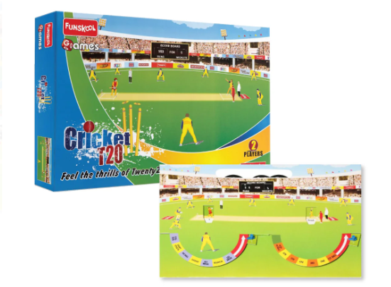 Funskool Cricket T20 Board Game, Ages 8+