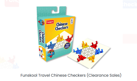 Funskool Travel Chinese Checkers (Clearance Sales)