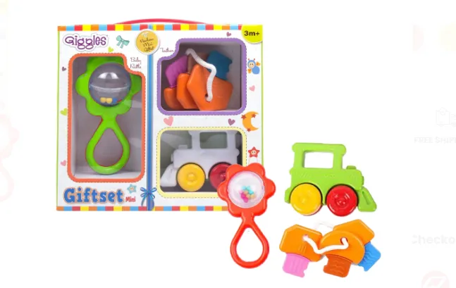 Funskool Giggles Gift Set Mini (COMBO-1), Ages 5m+