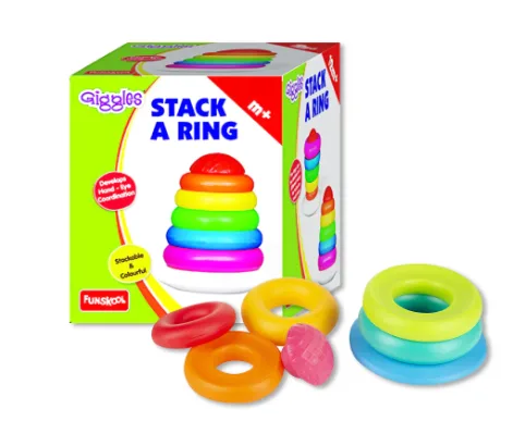 Funskool Stack A Ring, Ages 12m+