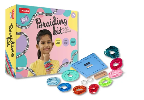 Funskool Braiding Kit, Ages 7+