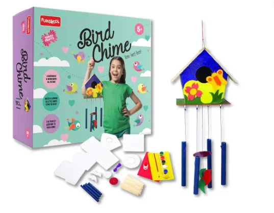 Funskool Handicrafts Bird Chime, Ages 5+